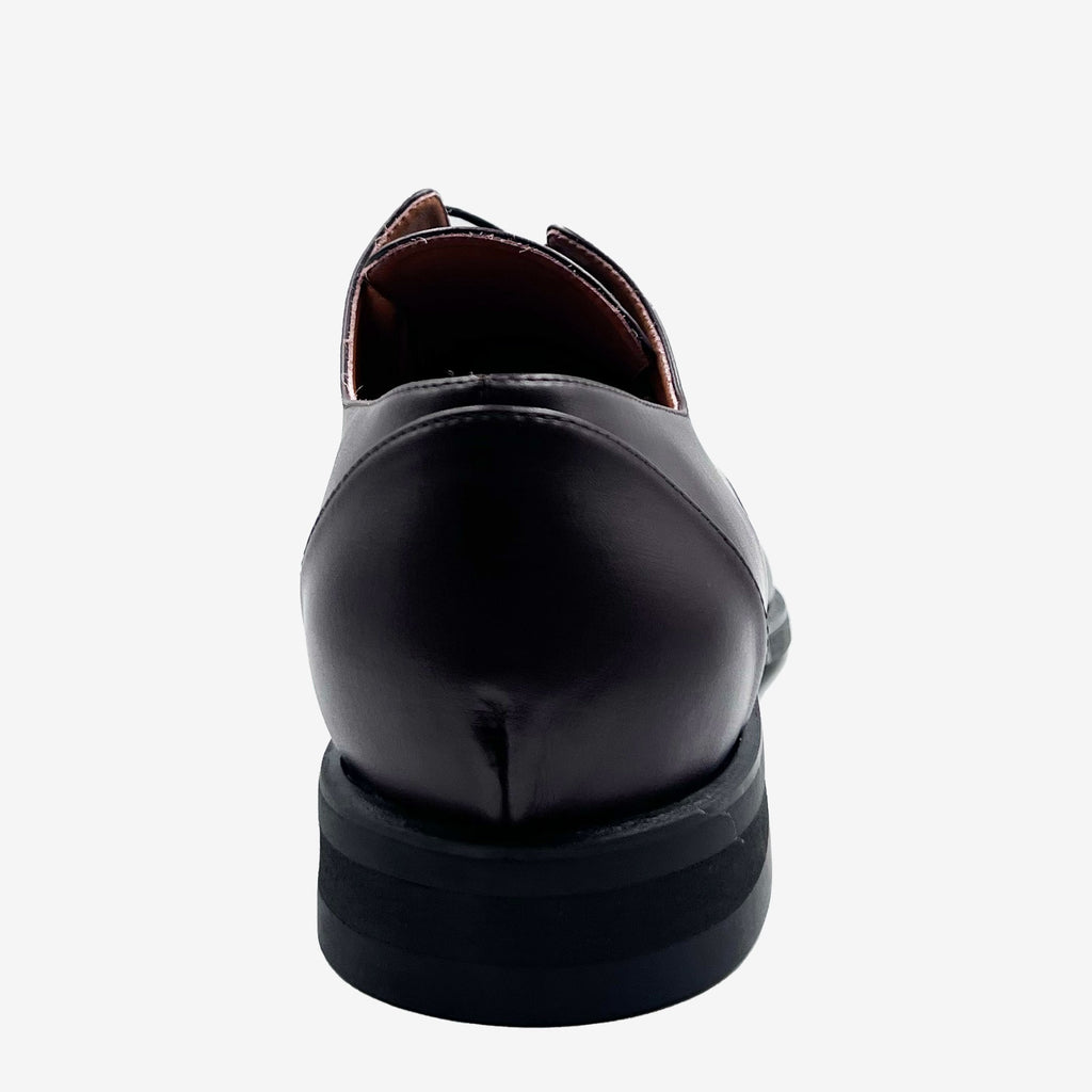 FORD Derby - mela apple skin marrone - veganshoes