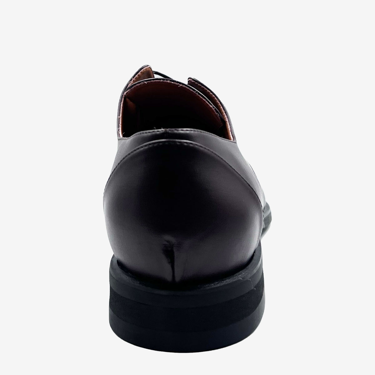 FORD Derby - mela apple skin marrone - veganshoes