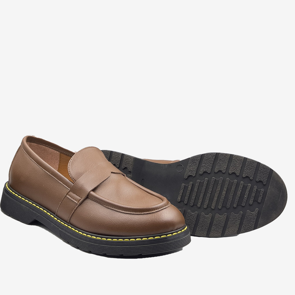 MADDY Mocassino vegan Marrone Personalizzabile | Bellastoria