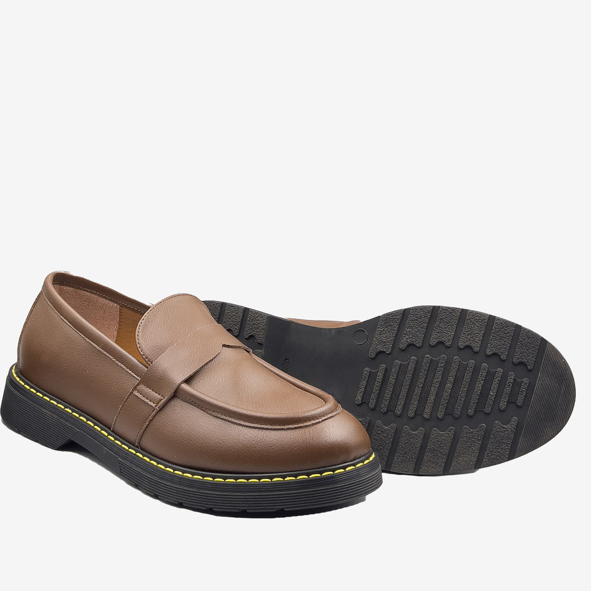 MADDY Mocassino vegan Marrone Personalizzabile | Bellastoria