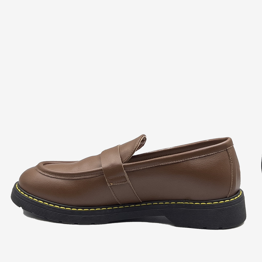 MADDY Mocassino vegan Marrone Personalizzabile | Bellastoria