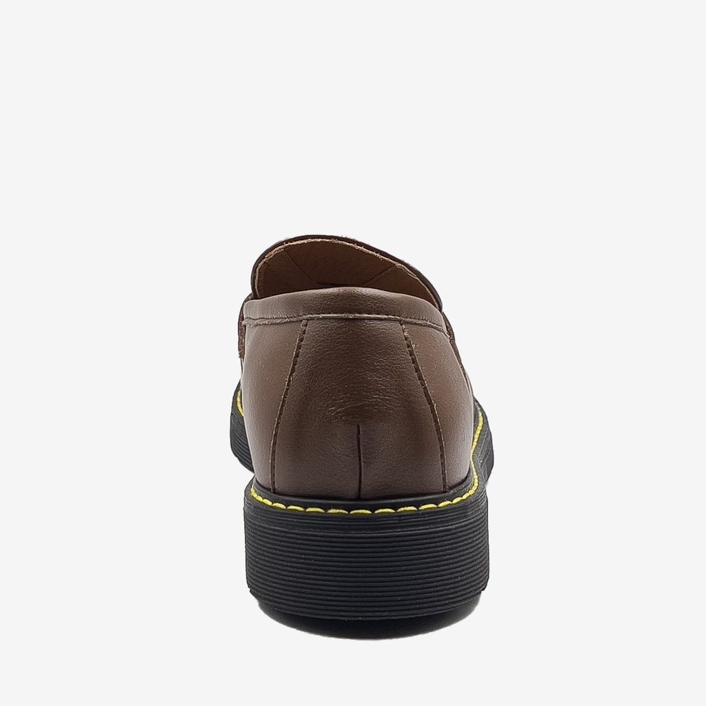 MADDY Mocassino vegan Marrone Personalizzabile | Bellastoria