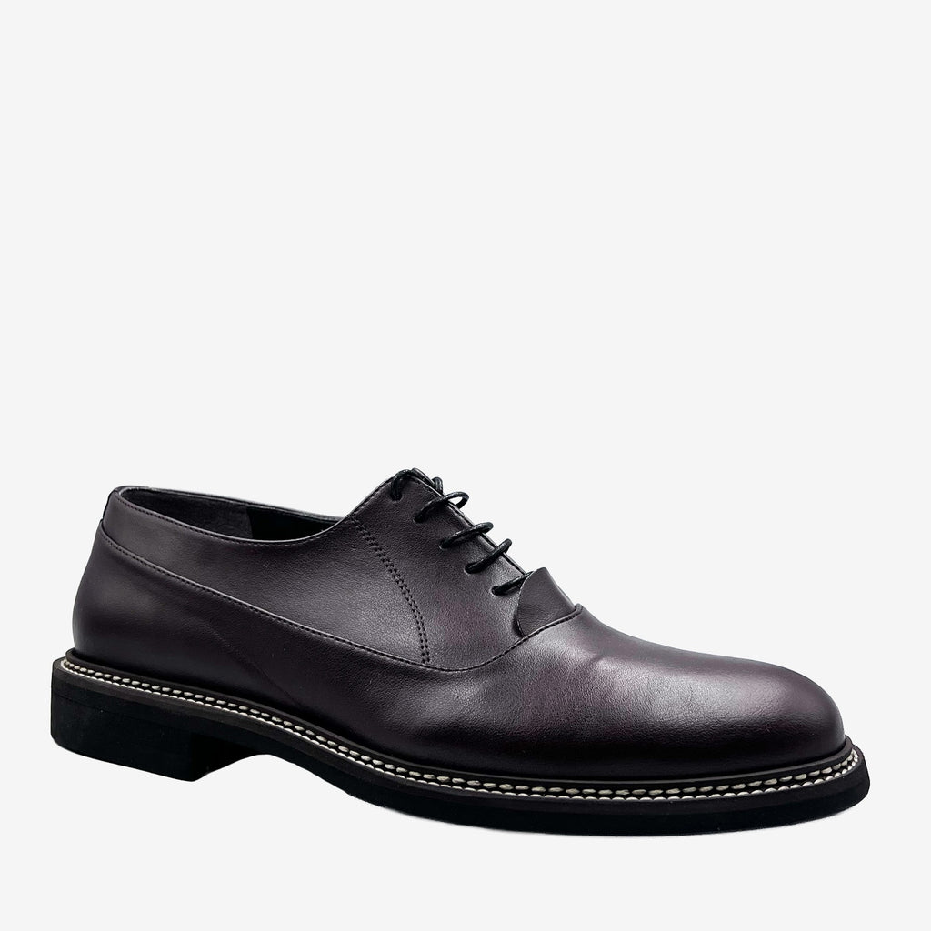 BOSS francesina Oxford - apple skin Mela Marrone - veganshoes
