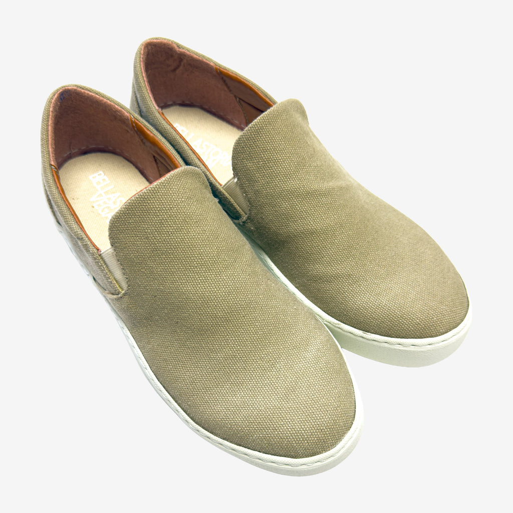 Nilo slip-on vegan in canapa di Bellastoria Vegan Shoes