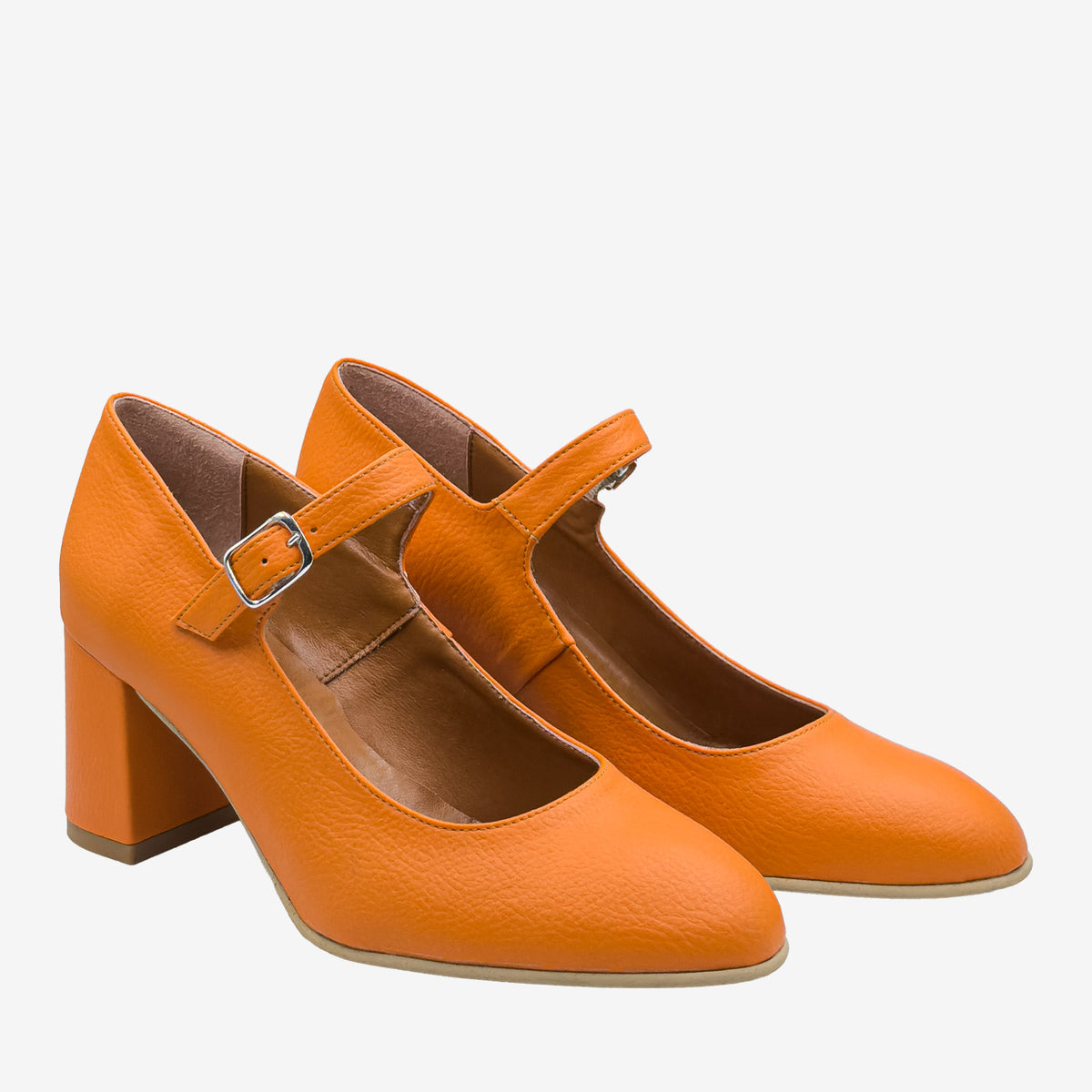 ANITA Mary Jane - Ohoskin arancione