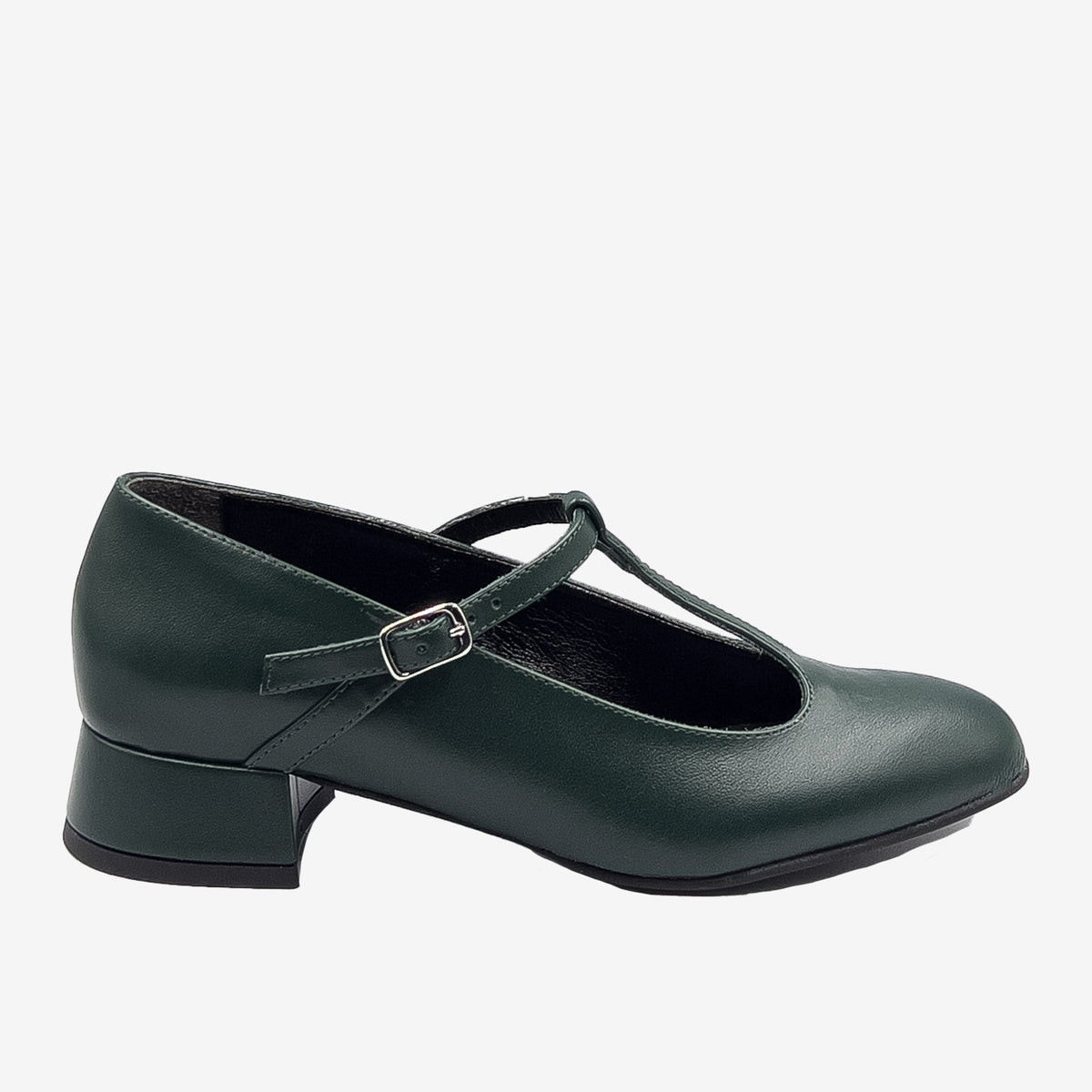 Vanity Heel Mary Jane - Décolleté vegan verde