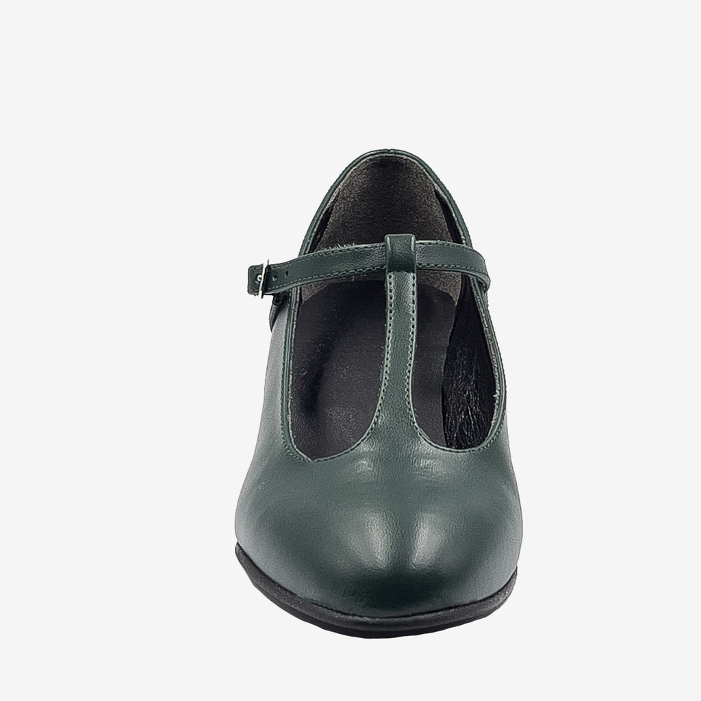 Vanity Heel Mary Jane - Décolleté vegan verde